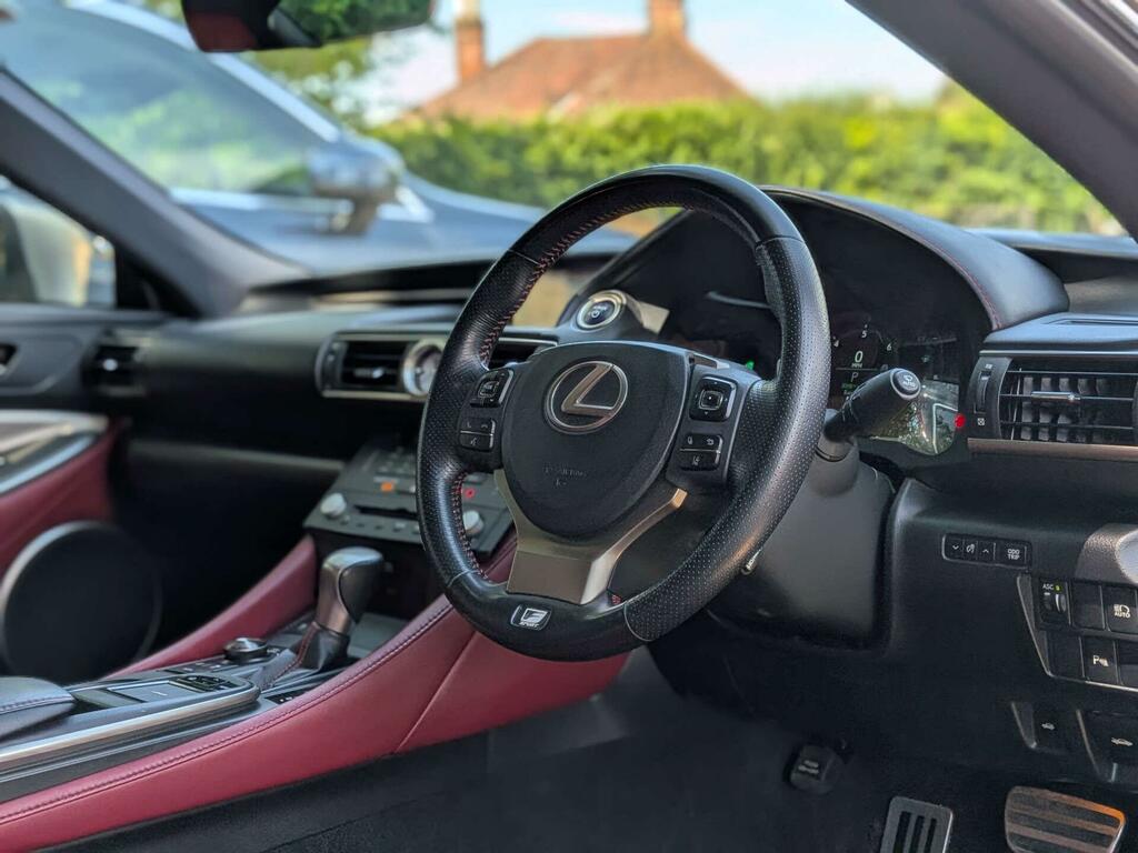 Lexus RC F Sport Silver #4