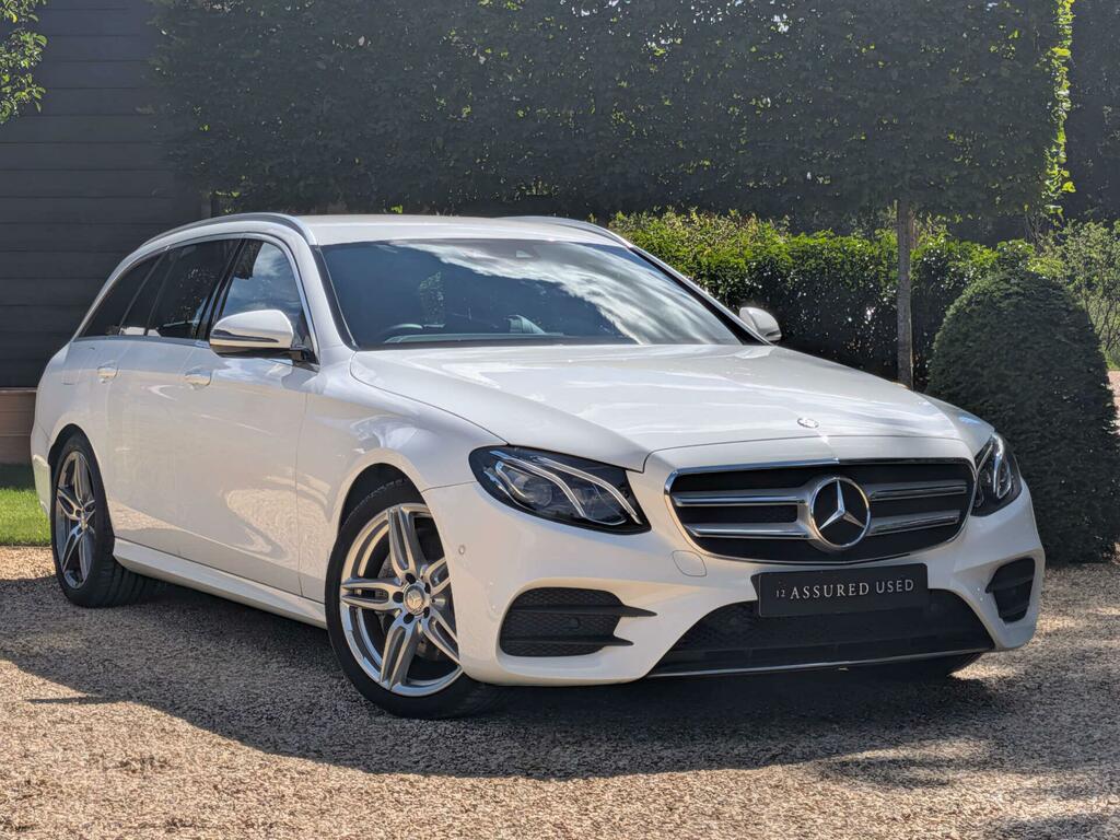Mercedes-Benz E Class 2.0 E220d Amg Line G-tronic Euro 6 Ss White