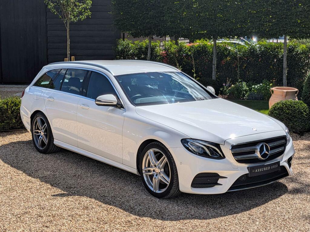 Mercedes-Benz E Class 2.0 E220d Amg Line G-tronic Euro 6 Ss White #3