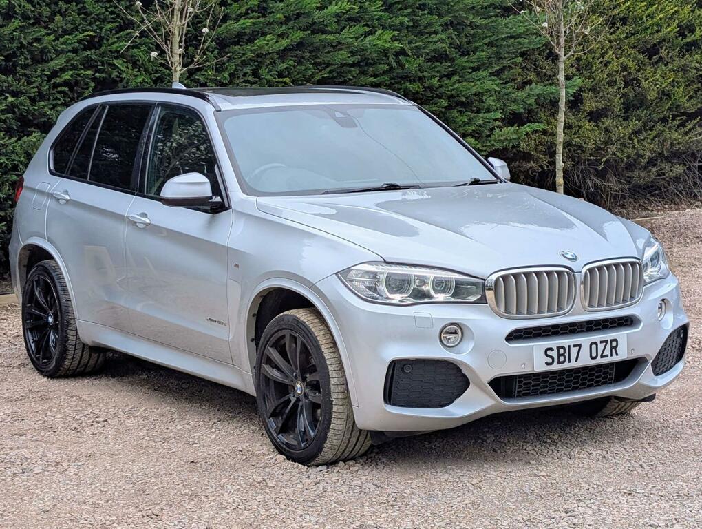 BMW X5 3.0 40D M Sport Xdrive Euro 6 Ss SB17OZR Silver #3