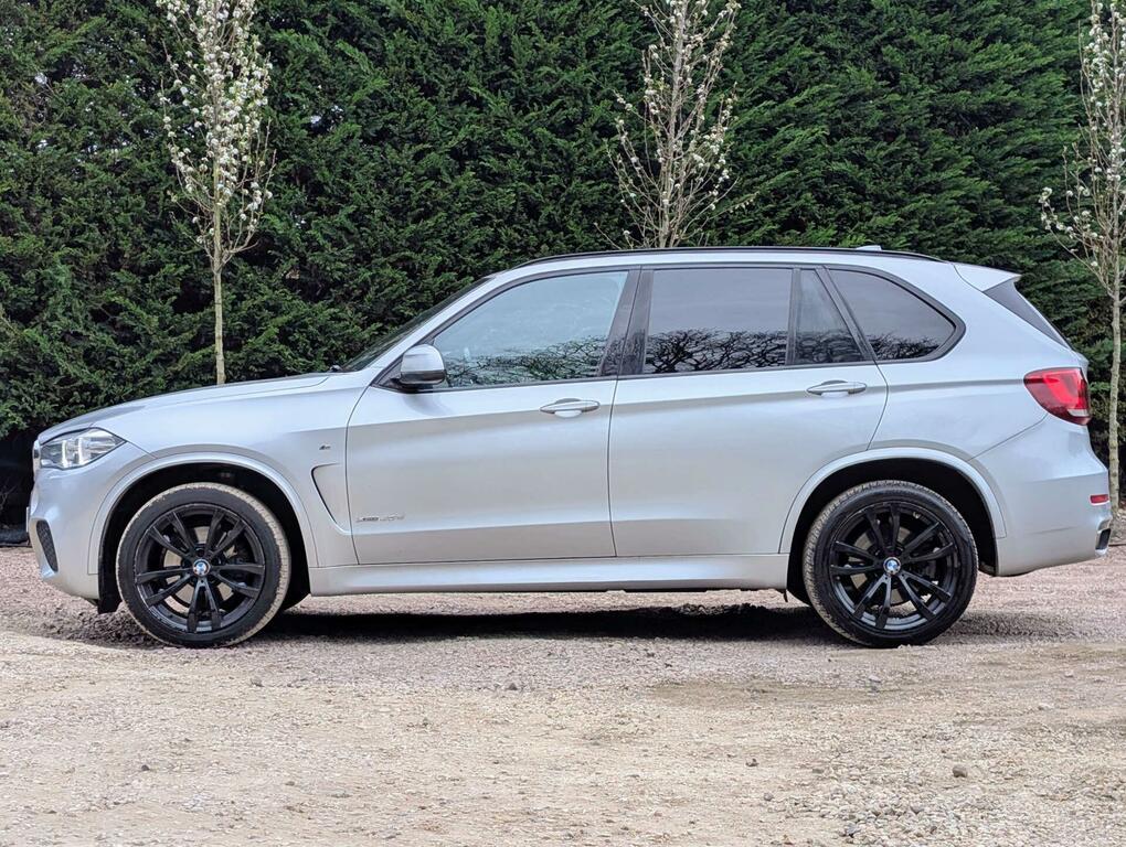 BMW X5 3.0 40D M Sport Xdrive Euro 6 Ss SB17OZR Silver #5