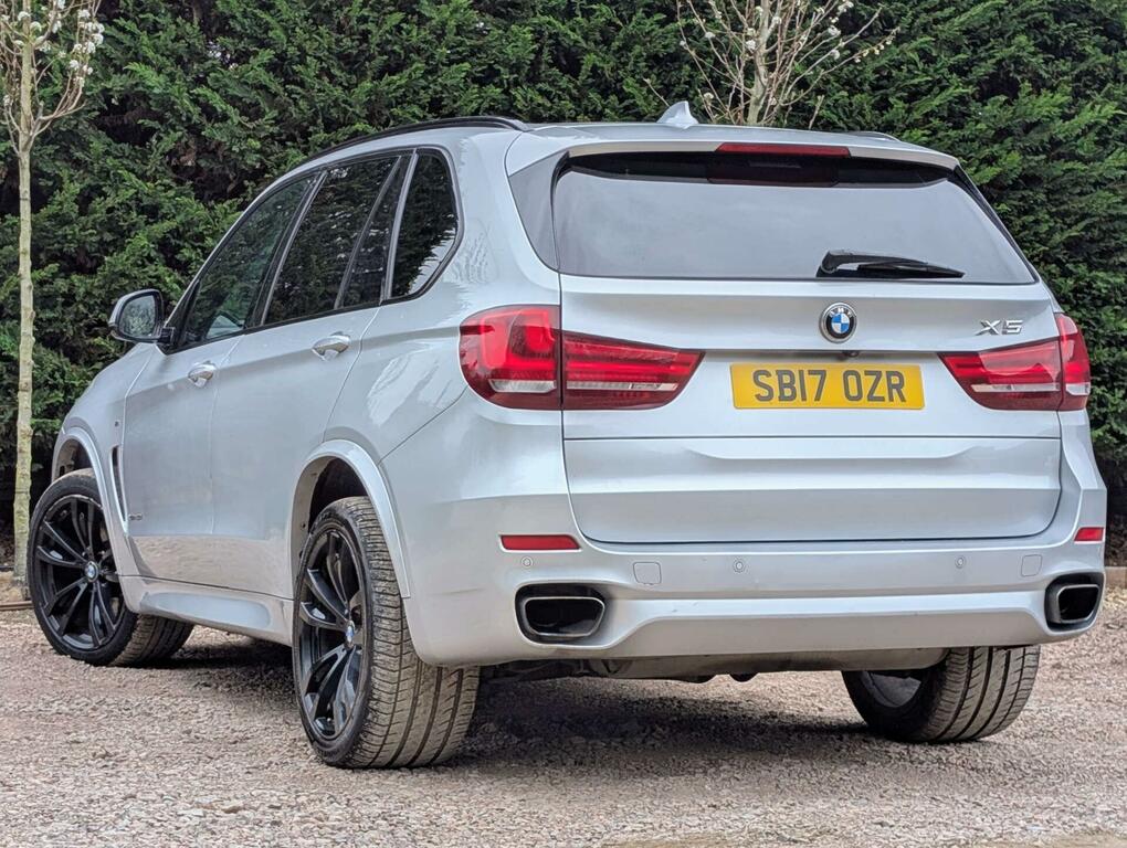 BMW X5 3.0 40D M Sport Xdrive Euro 6 Ss SB17OZR Silver #2