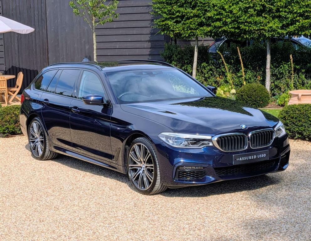 BMW 5 Series 3.0 540I Gpf M Sport Touring Xdrive Euro 6 S Blue #3