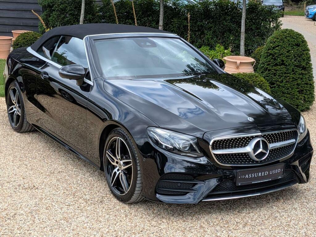 Mercedes-Benz E Class 2.0 E220d Amg Line Cabriolet G-tronic Euro 6 Ss FG70EAW Black #3