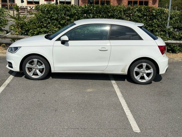 Audi A1 2017 1.6 Tdi Sport Hatchback S Tronic E White #5