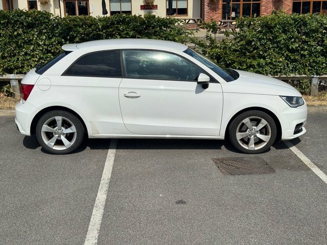 Audi A1 2017 1.6 Tdi Sport Hatchback S Tronic E White #3