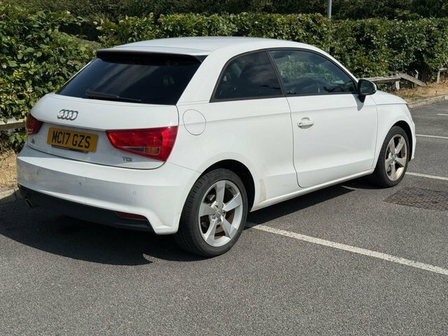 Audi A1 2017 1.6 Tdi Sport Hatchback S Tronic E White #4