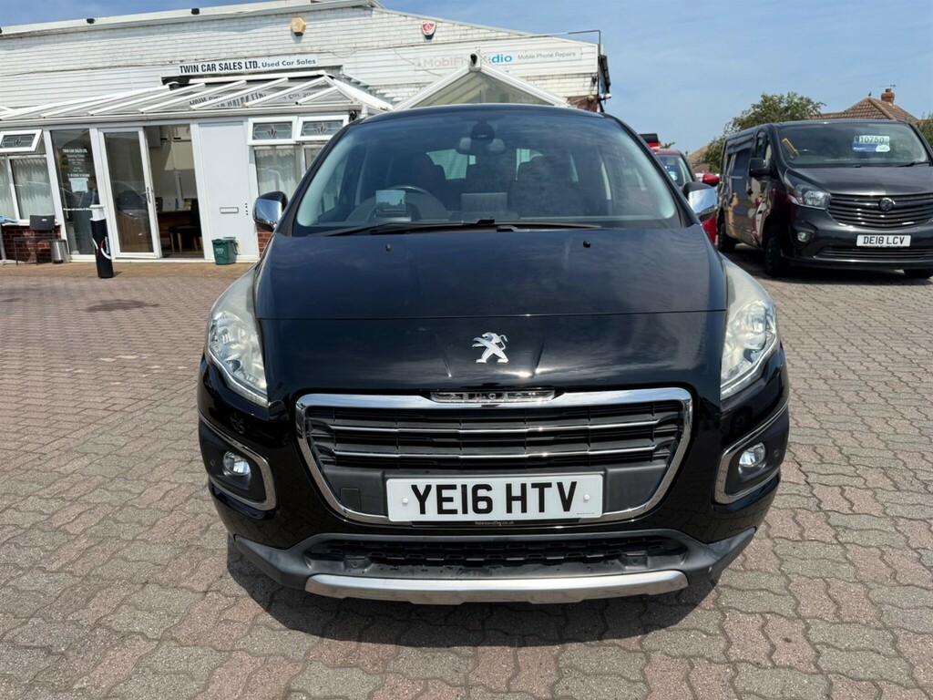 Peugeot 3008 1.6 Bluehdi Allure Eat Euro 6 Ss YE16HTV Black #2