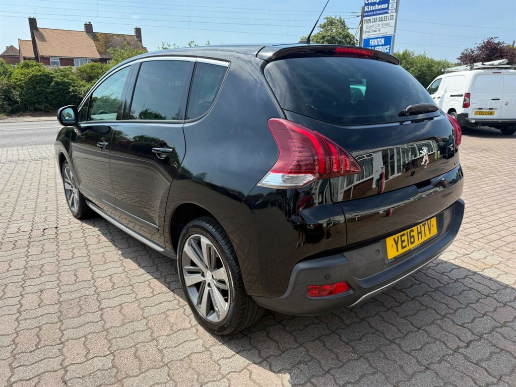 Peugeot 3008 1.6 Bluehdi Allure Eat Euro 6 Ss YE16HTV Black #6