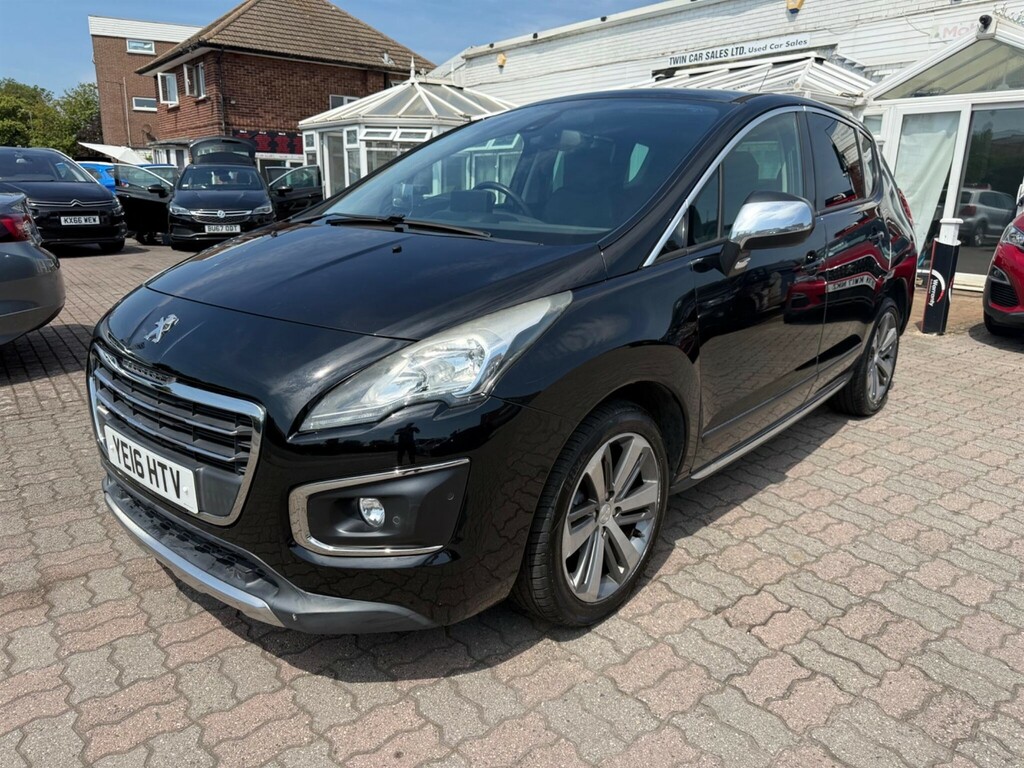 Peugeot 3008 1.6 Bluehdi Allure Eat Euro 6 Ss YE16HTV Black #4