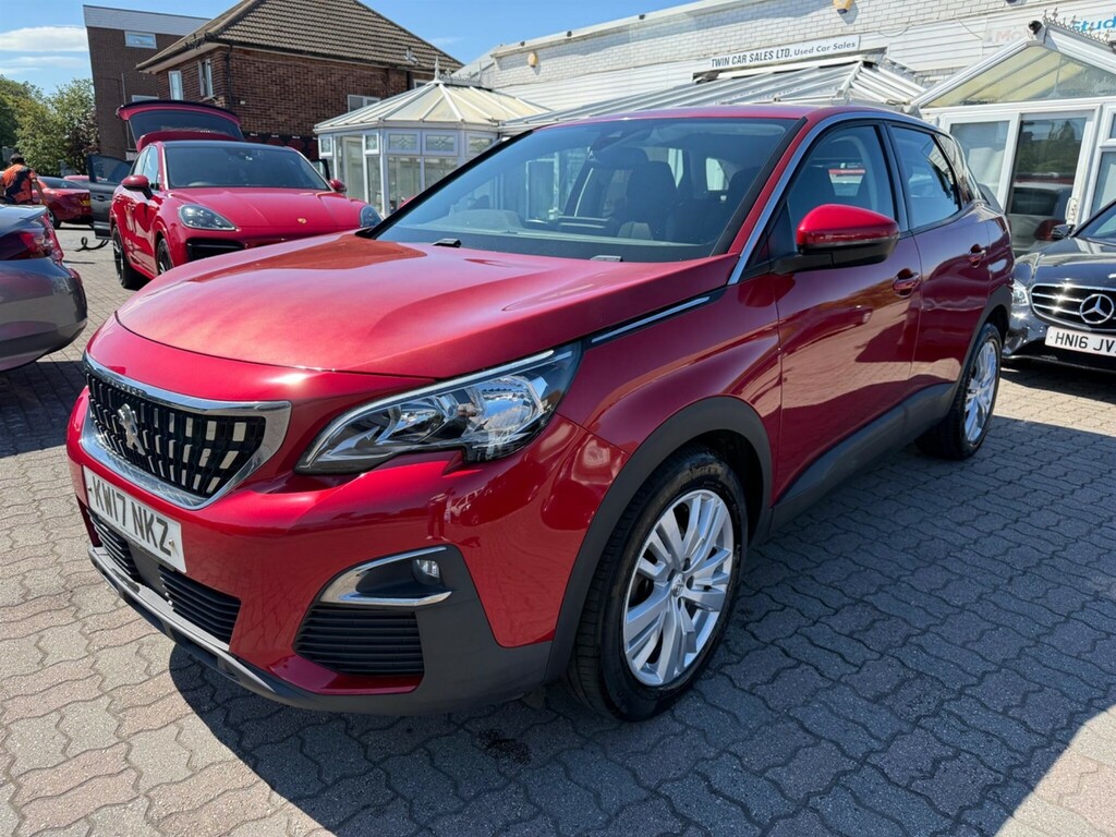 Peugeot 3008 1.6 Bluehdi Active Euro 6 Ss KW17NKZ Red #4