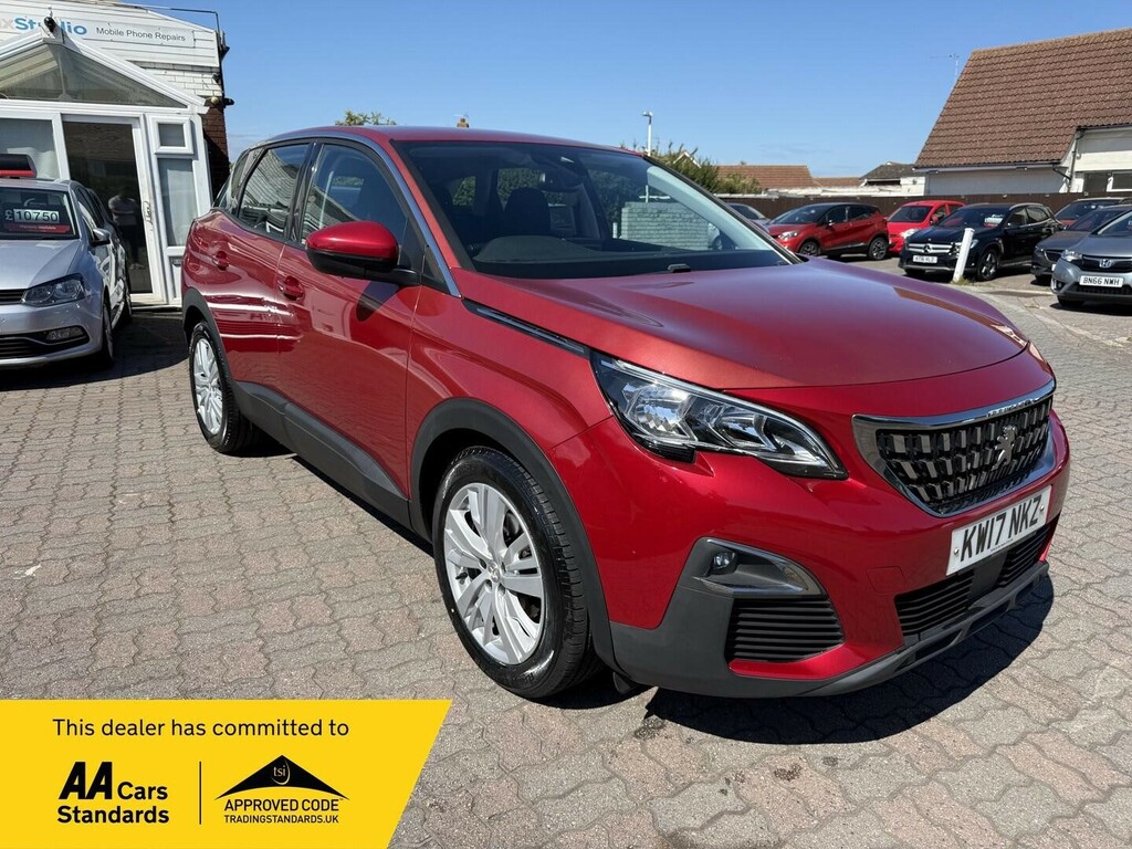 Peugeot 3008 1.6 Bluehdi Active Euro 6 Ss Red