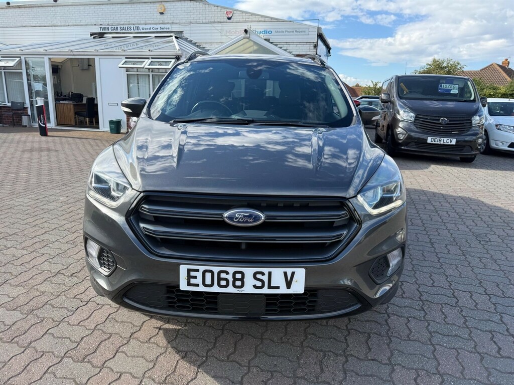 Ford Kuga 2.0 Tdci St-line Powershift Euro 6 EO68SLV Grey #2