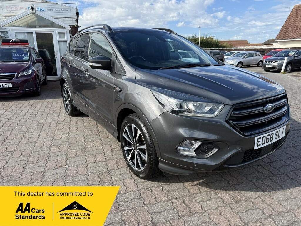 Ford Kuga 2.0 Tdci St-line Powershift Euro 6 EO68SLV Grey