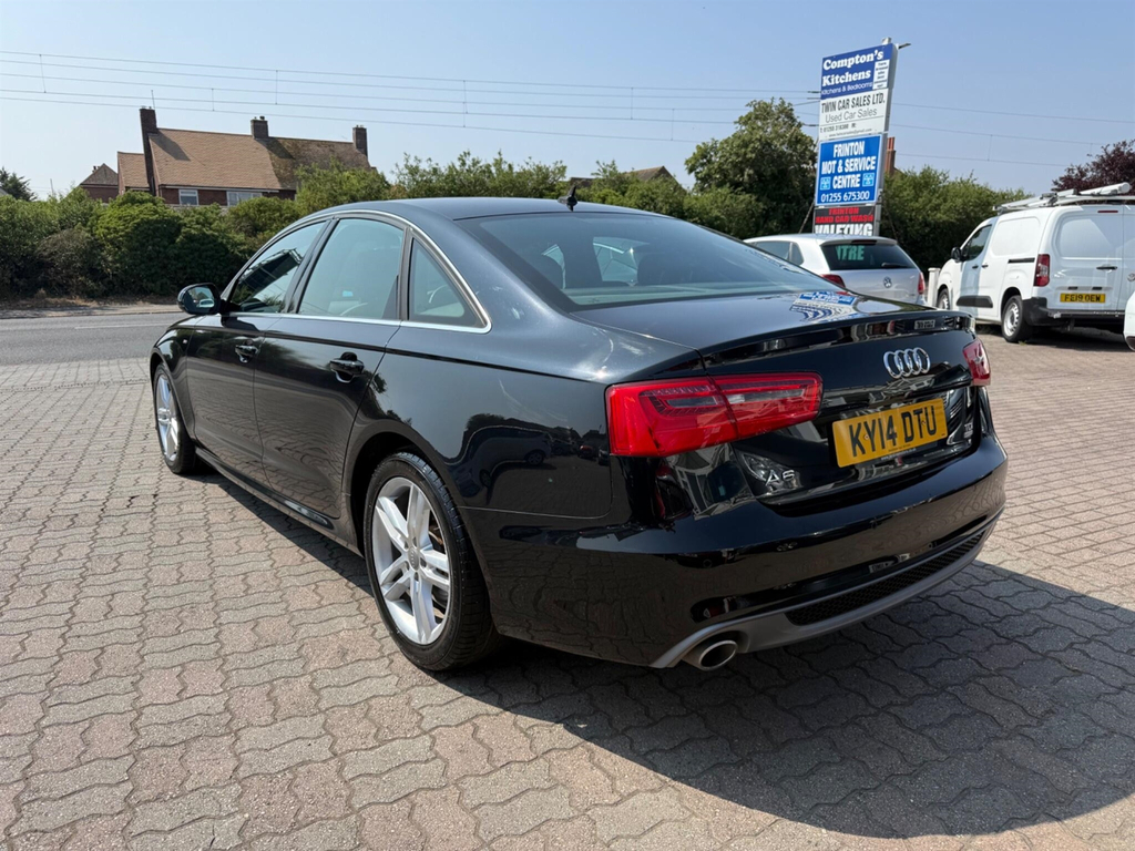 Audi A6 Saloon 2.0 Tdi Ultra S Line S Tronic Euro 6 Ss Black #6