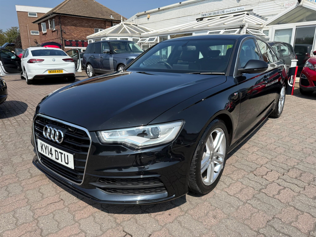Audi A6 Saloon 2.0 Tdi Ultra S Line S Tronic Euro 6 Ss Black #4