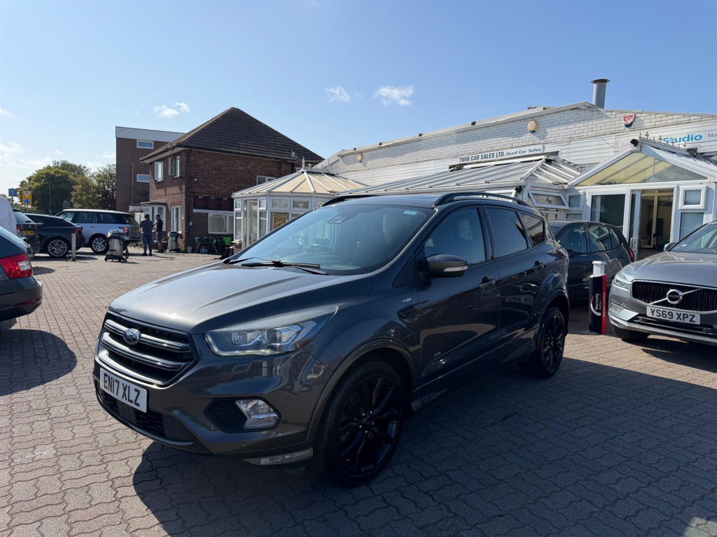 Ford Kuga 2.0 Tdci St-line X Powershift Awd Euro 6 Ss EN17XLZ Grey #4