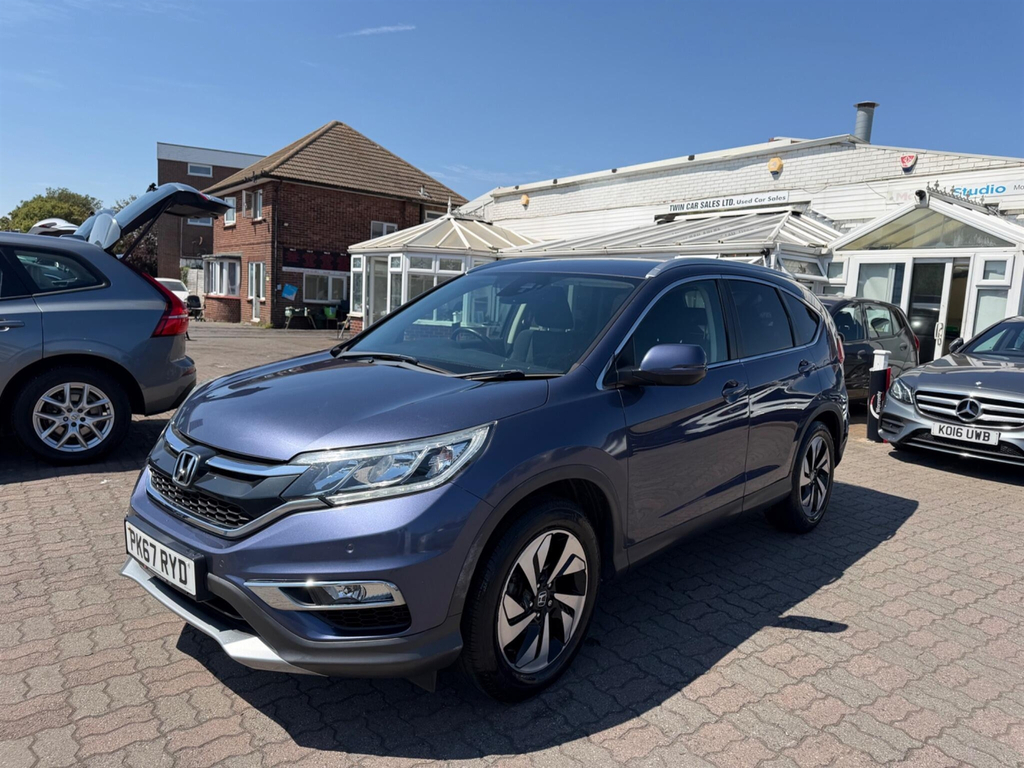 Honda Cr-V Suv Blue #4