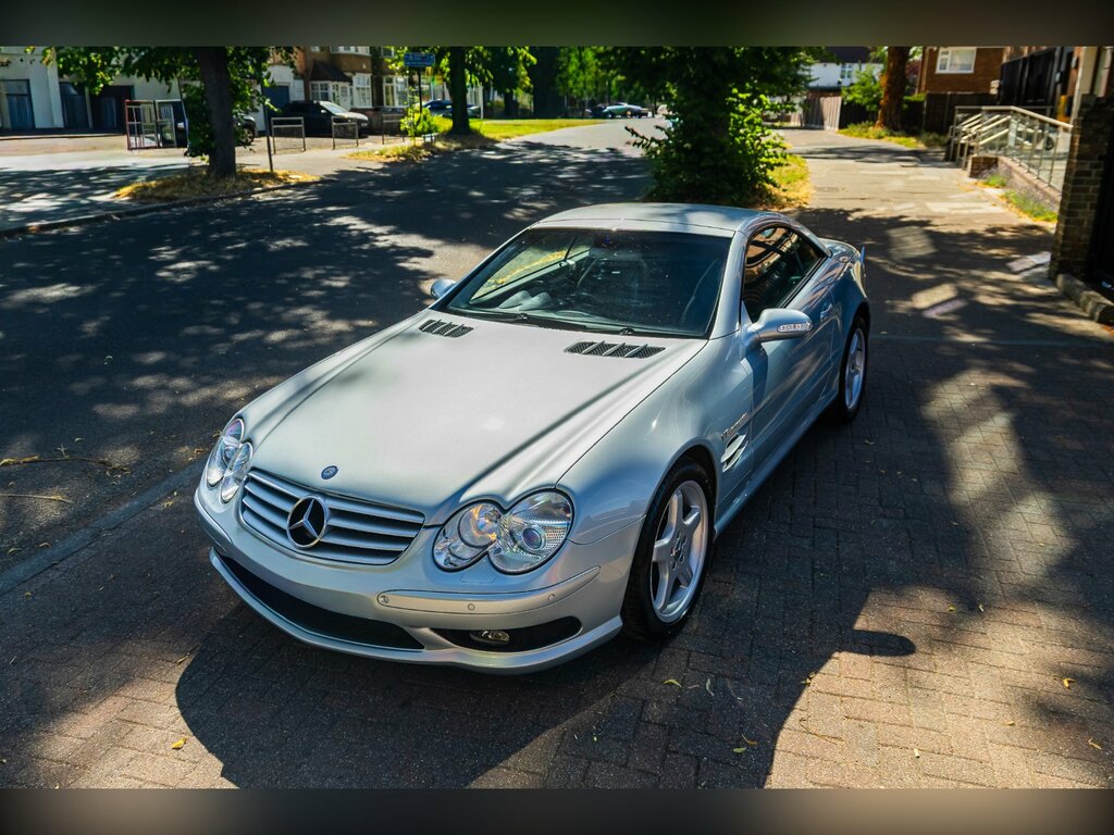 Mercedes-Benz SL Class 5.4 Sl55 Kompressor Amg Convertible Aut Silver #6
