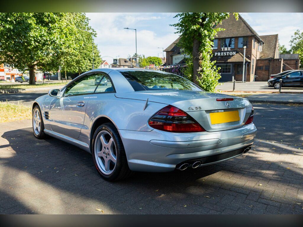 Mercedes-Benz SL Class 5.4 Sl55 Kompressor Amg Convertible Aut Silver #3