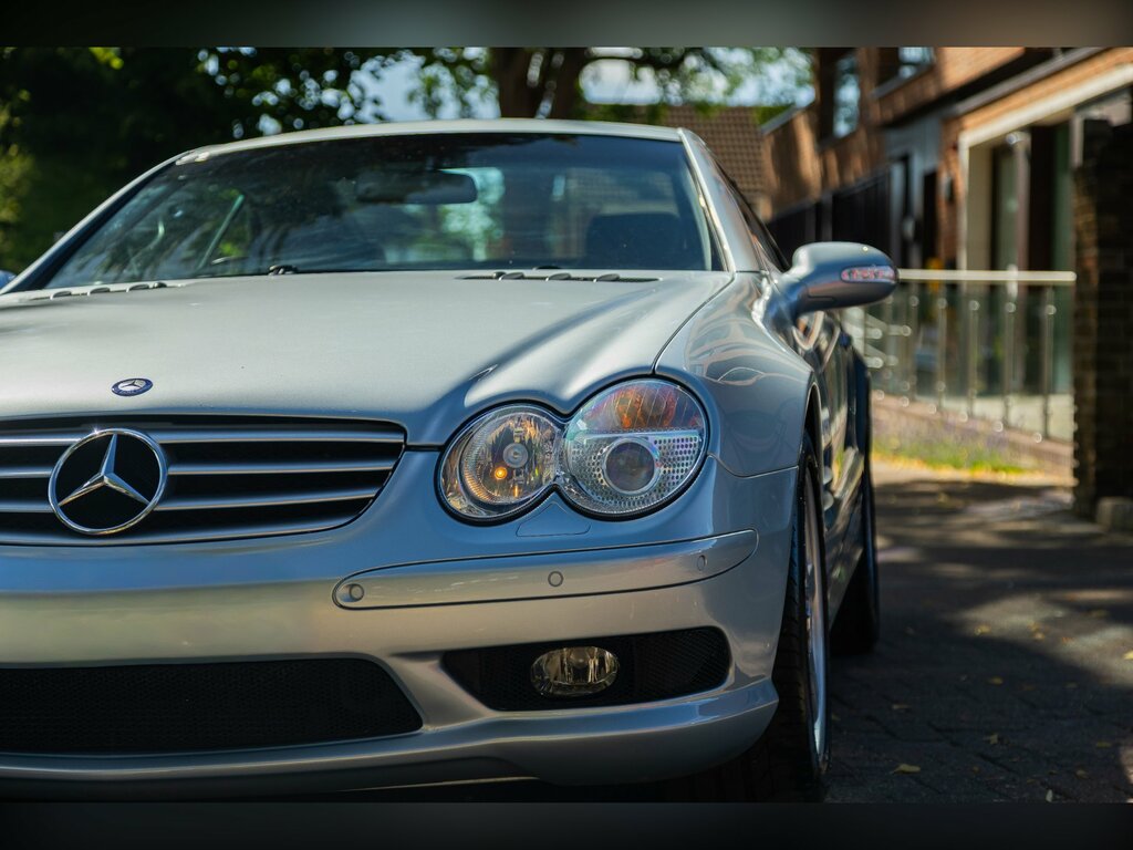 Mercedes-Benz SL Class 5.4 Sl55 Kompressor Amg Convertible Aut Silver #5