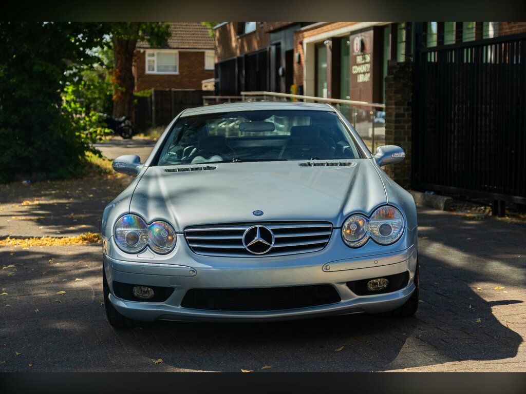 Mercedes-Benz SL Class 5.4 Sl55 Kompressor Amg Convertible Aut Silver
