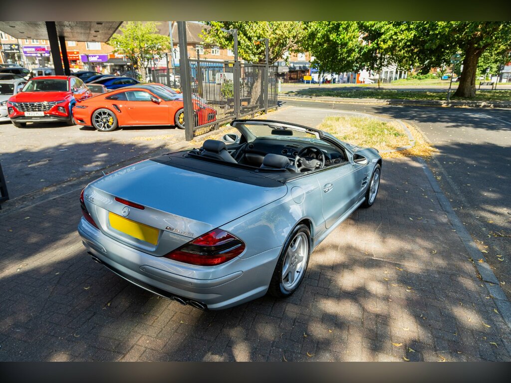 Mercedes-Benz SL Class Convertible Blue #10