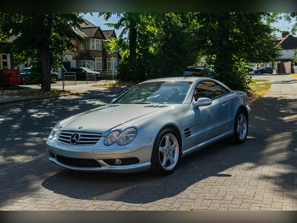 Mercedes-Benz SL Class 5.4 Sl55 Kompressor Amg Convertible Aut Silver #2