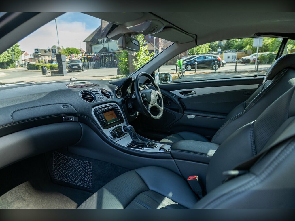 Mercedes-Benz SL Class Convertible Blue #12