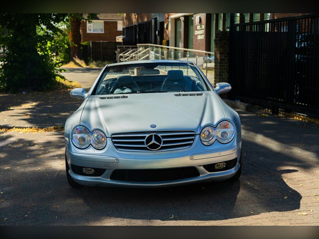 Mercedes-Benz SL Class 5.4 Sl55 Kompressor Amg Convertible Aut Silver #4