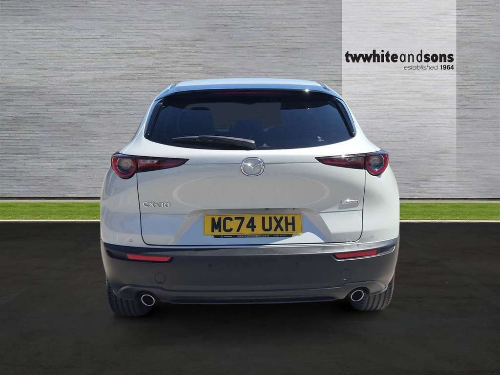 Mazda CX-30 Exclusive-line Mhev White #6