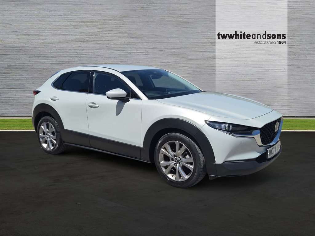 Mazda CX-30 Exclusive-line Mhev White #3