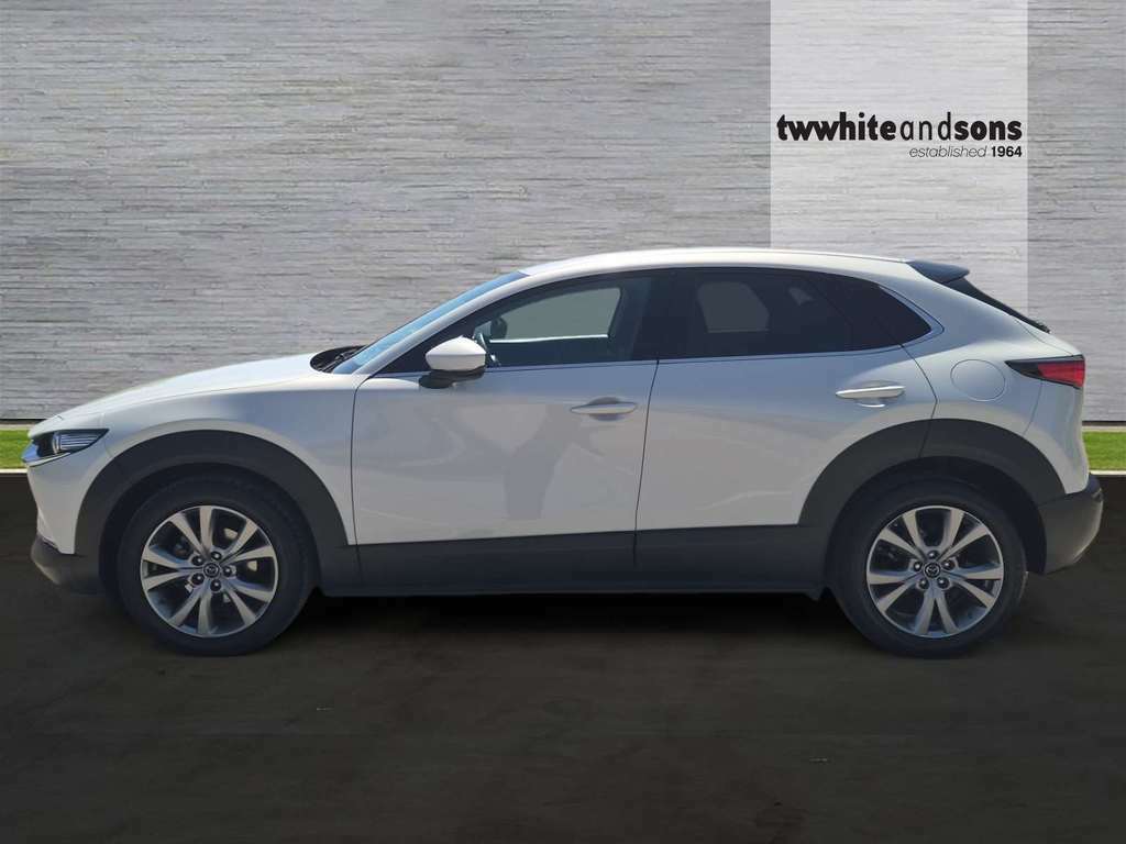 Mazda CX-30 Exclusive-line Mhev White #4