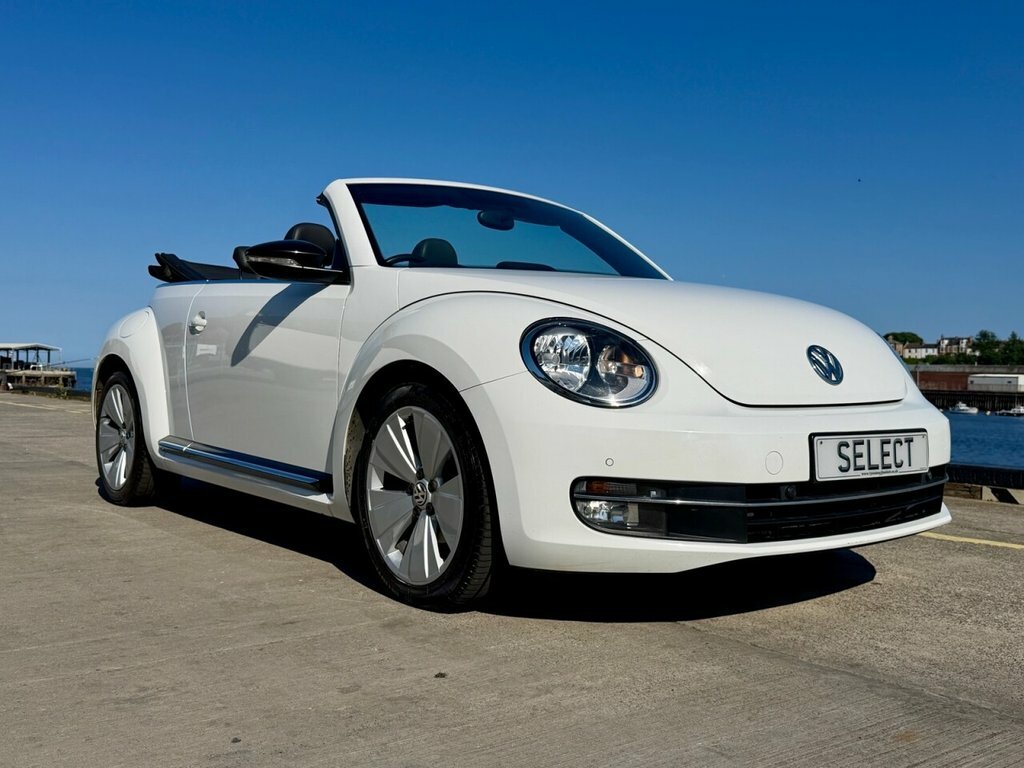 Volkswagen Beetle 1.2 Tsi Design Cabriolet Euro White #45