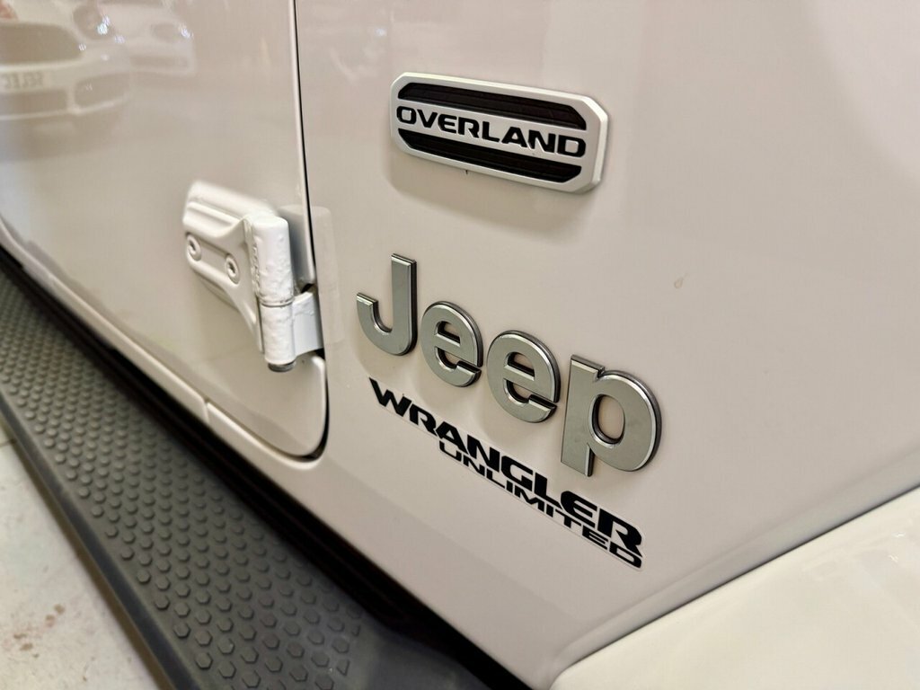 Jeep Wrangler 2L Overland White #4
