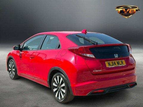Honda Civic 1.8 Civic I-vtec Red #5