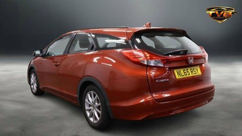Honda Civic 1.6 Civic I-dtec Red #4