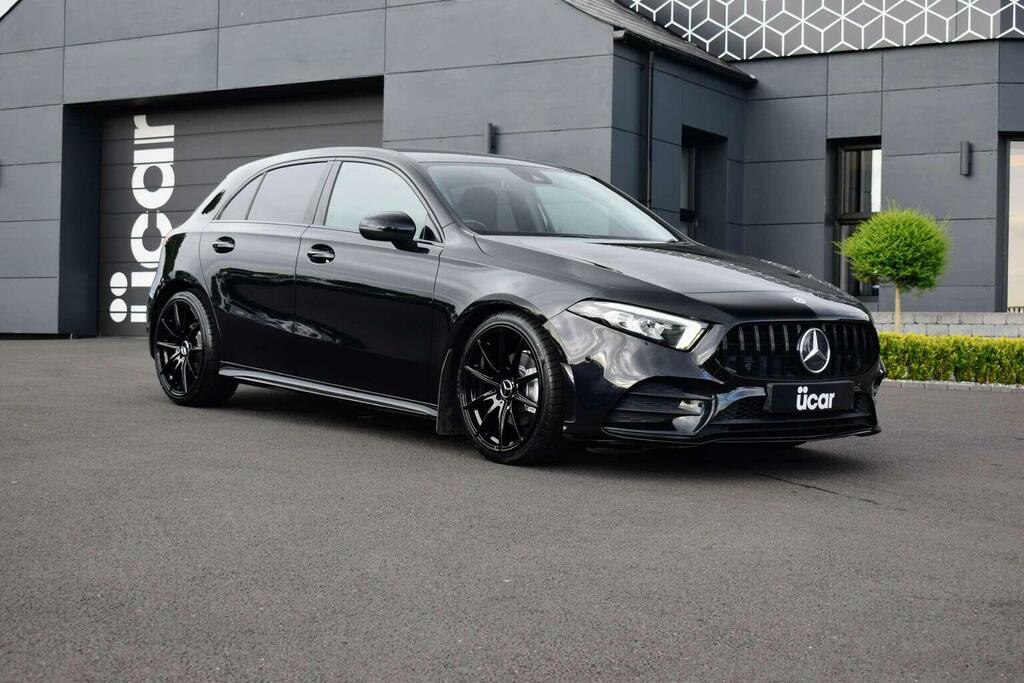 Mercedes-Benz A Class Hatchback 1.5 A180d Amg Line Executive 7G-dct Eu Black