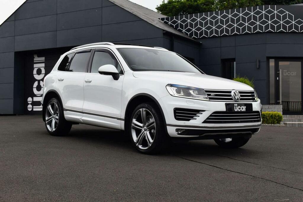 Volkswagen Touareg Suv 3.0 Tdi V6 Bluemotion Tech R-line Plus Tiptron White