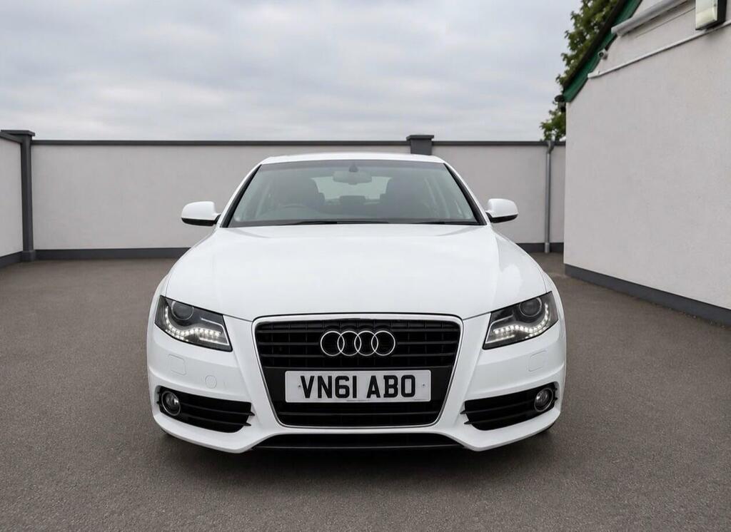 Audi A4 S Line White #3