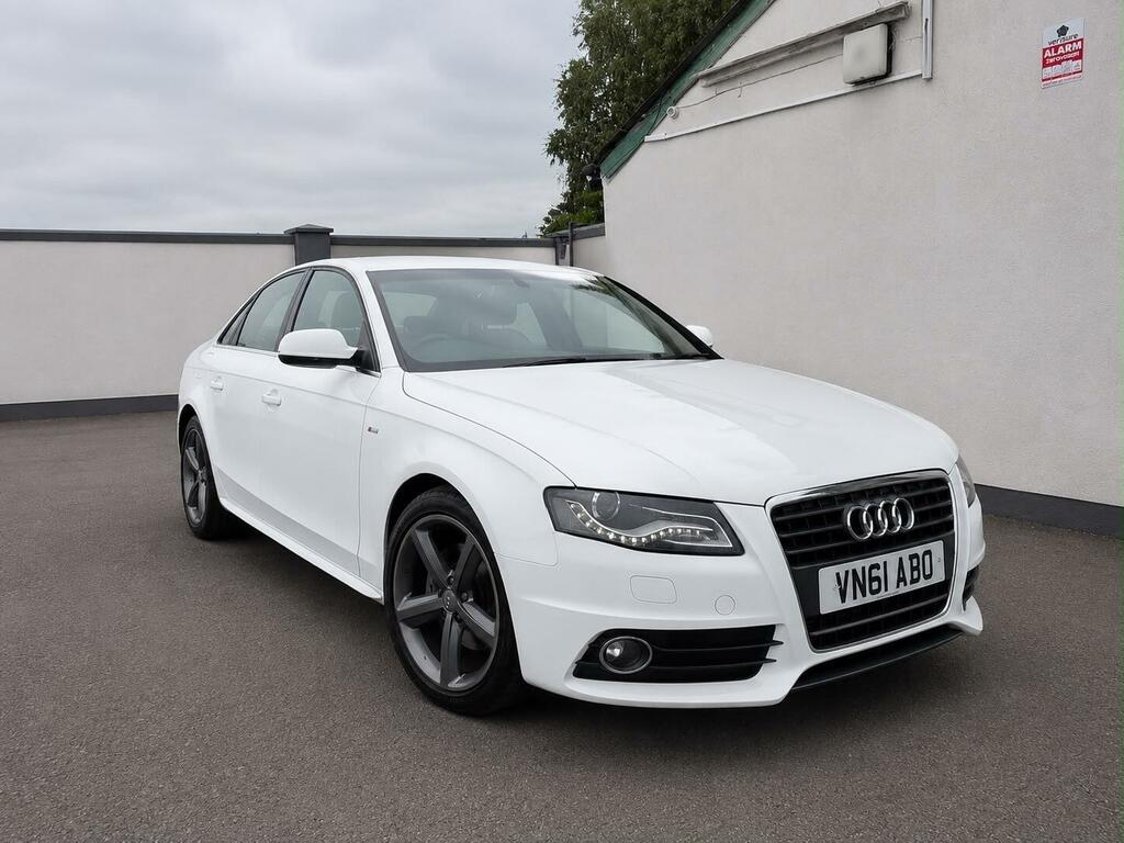 Audi A4 S Line White #4