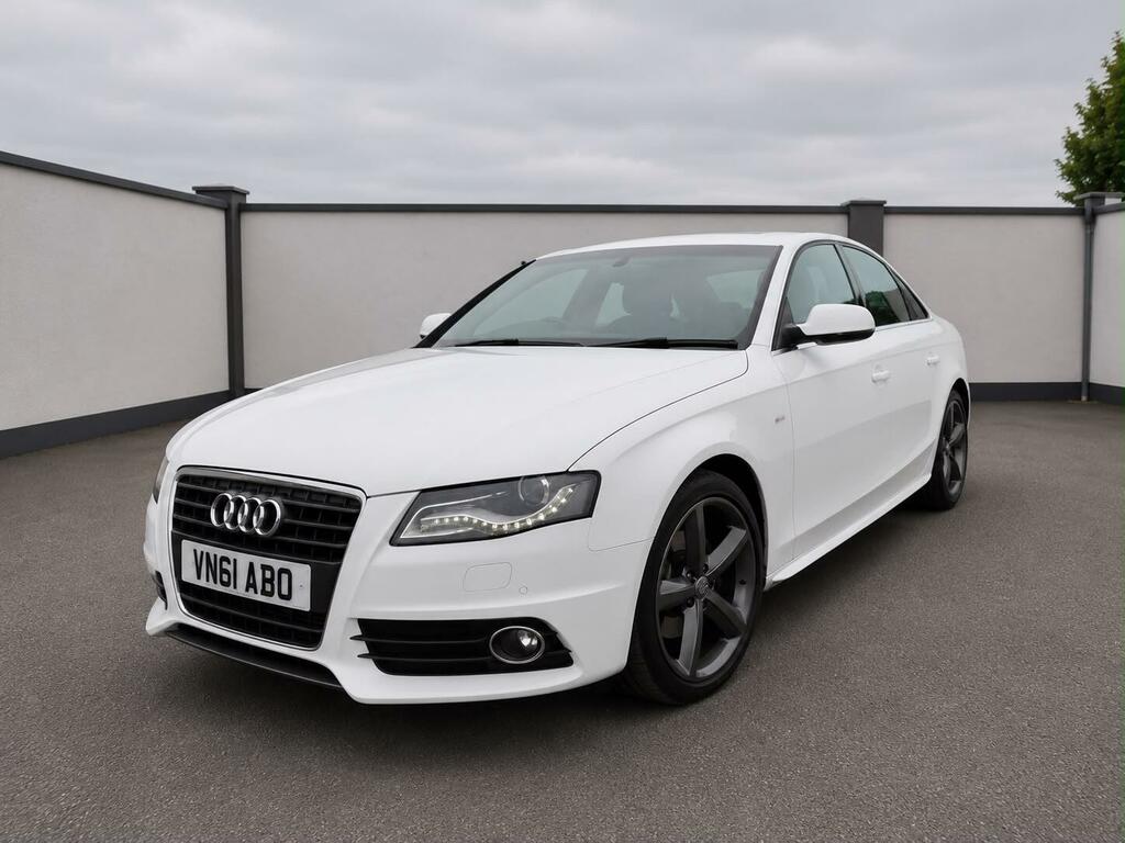 Audi A4 S Line White #6