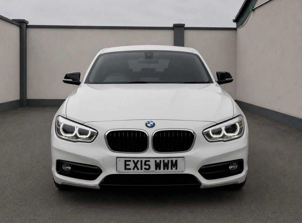 BMW 1 Series 1.5 116D Sport Euro 6 Ss EX15WWM White #3