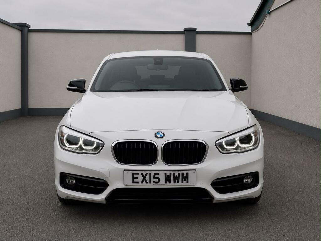 BMW 1 Series 1.5 116D Sport Euro 6 Ss EX15WWM White #5
