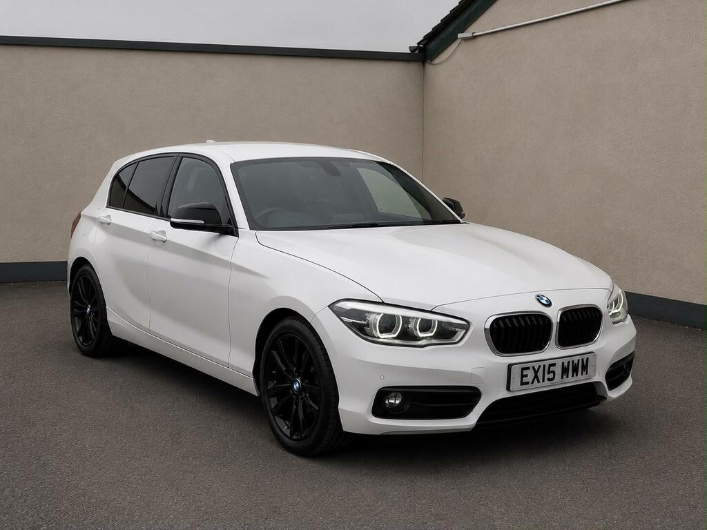 BMW 1 Series 1.5 116D Sport Euro 6 Ss EX15WWM White #4