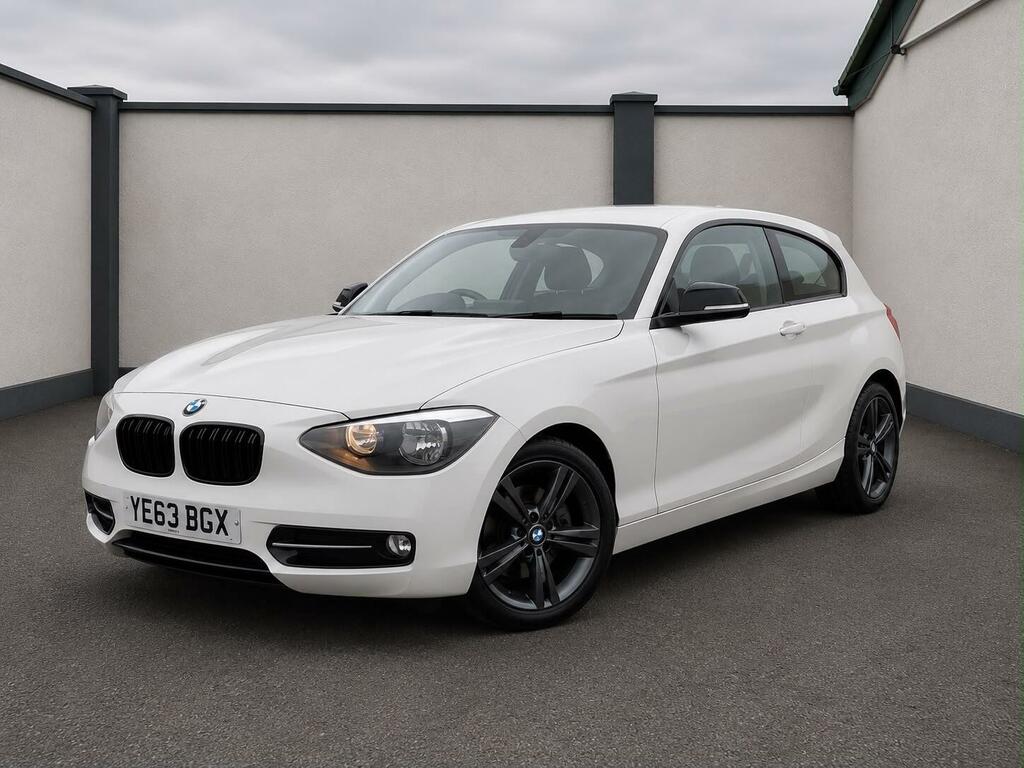 BMW 1 Series 2.0 116D Sport Euro 5 Ss White #6