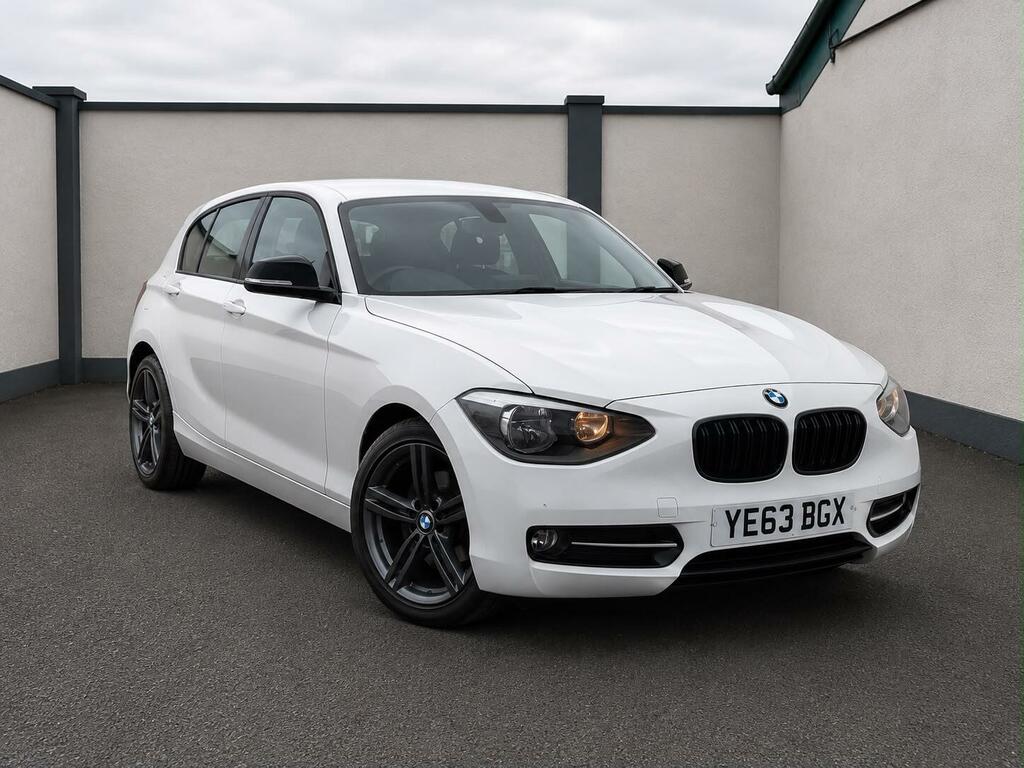 BMW 1 Series 2.0 116D Sport Euro 5 Ss White #4