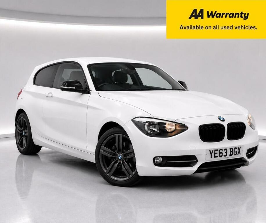 BMW 1 Series 2.0 116D Sport Euro 5 Ss White