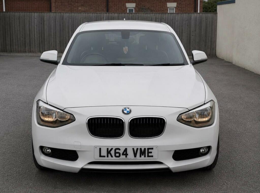 BMW 1 Series Efficientdynamics White #3