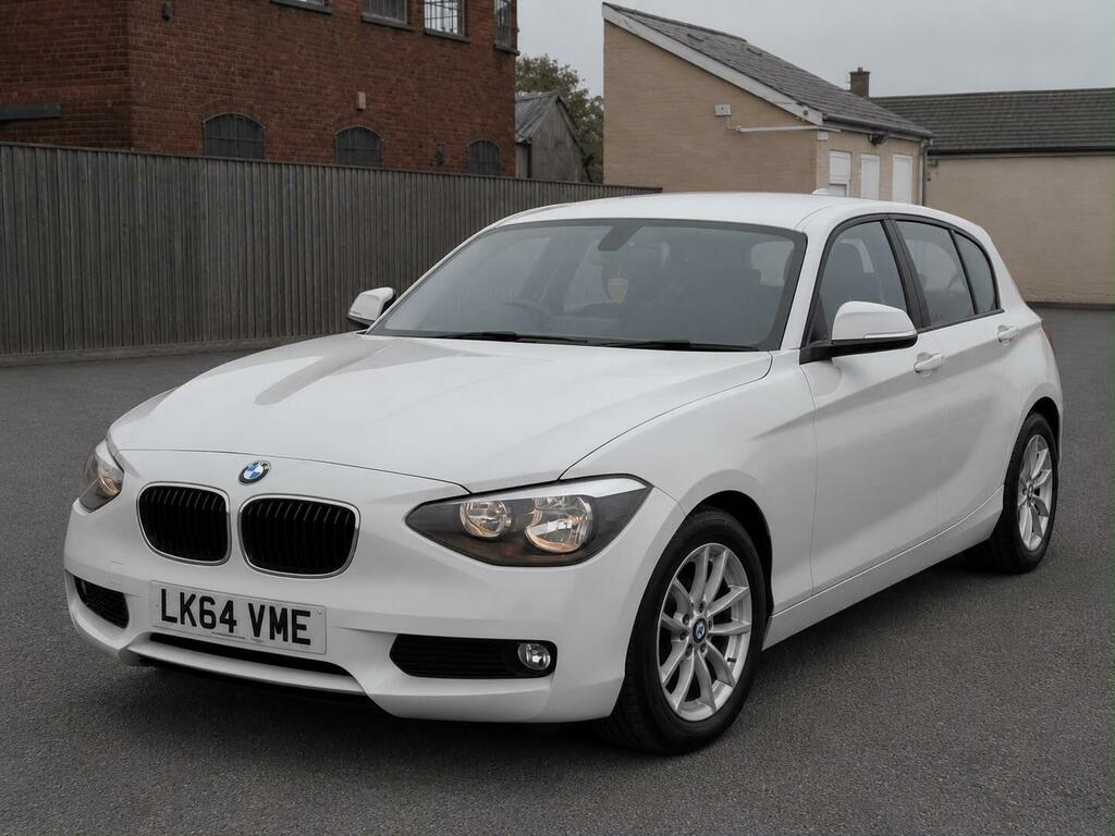 BMW 1 Series Efficientdynamics White #6